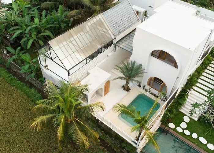 فيلة Mahandita Uma Ii 2br Mediterranean With Ricefield View أوبود