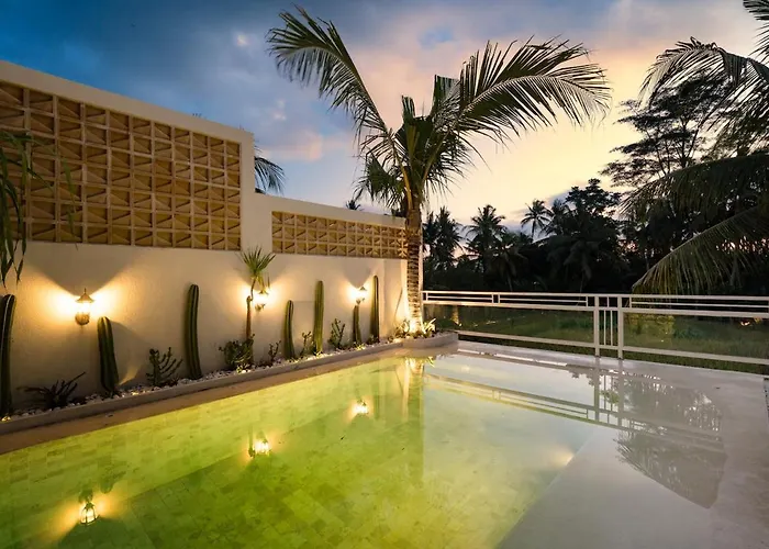 فيلة Mahandita Uma Ii 2br Mediterranean With Ricefield View *