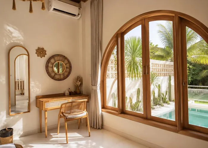 Villa Mahandita Uma Ii 2br Mediterranean With Ricefield View *